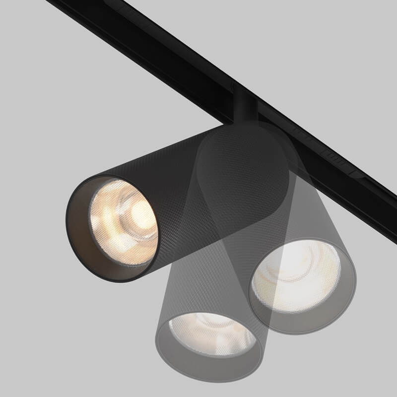 Artisan Nero Maytoni Spot Led 12W Per Binario