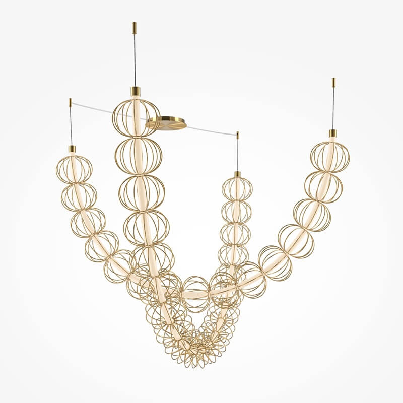 golden-cage-maytoni- lampadario-led