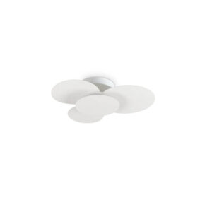 Ideal Lux Cloud PL D52  Sp5 Plafoniera Applique Bianca