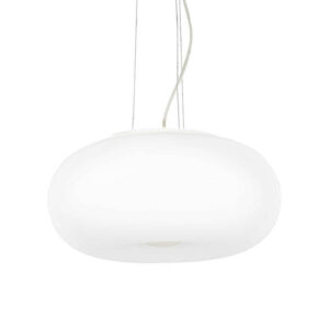Ulisse Sp3 D52 Ideal Lux Lampadario da Cucina Bianco