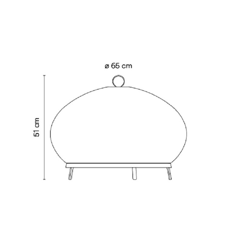 vibia-knit-7492-lampada-led-luce-calda-misura