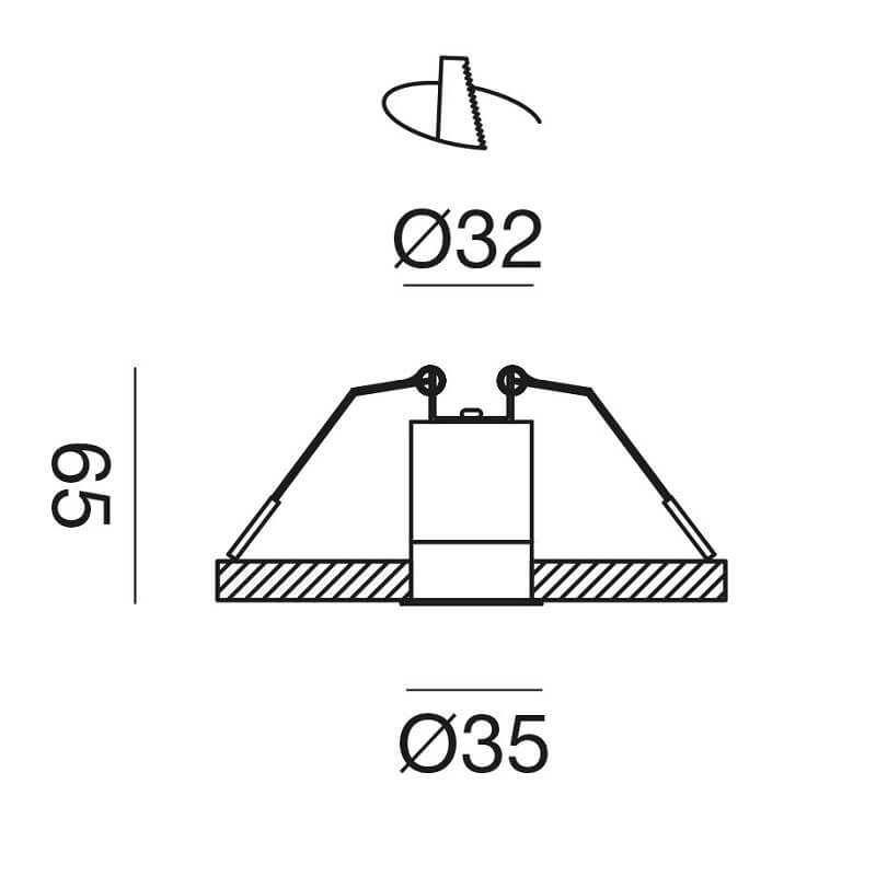 GFA1100-GFA1101C-N-Gea-luce-faretto-led-tondo-bianco
