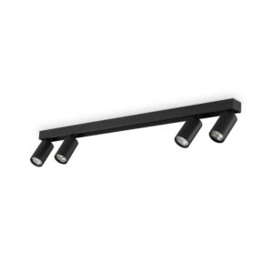 Ideal Lux Profilo Pl4 Plafone 4 Luci Orientabili