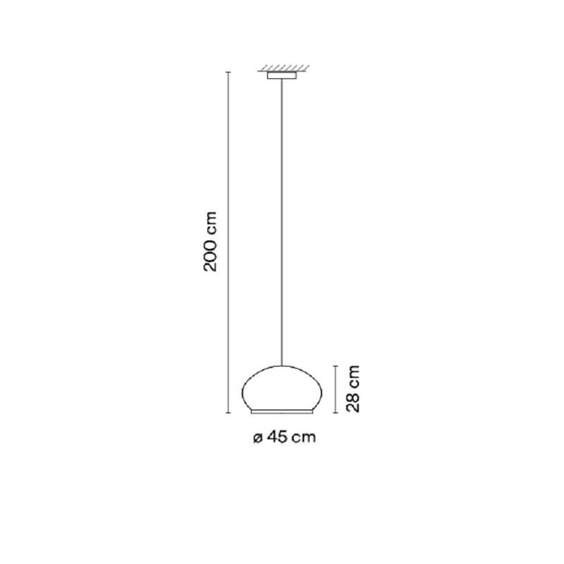 vibia-knit-7455-lampadario-a-sospensione-led-luce-calda-misura