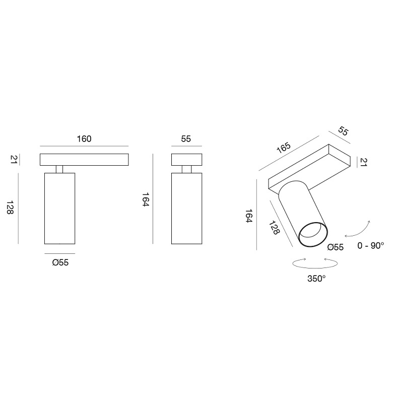 GFA1472-GFA1473-plafone-led-orientabile-misura