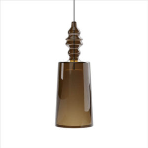 Alibaglass SE316AFINT Karman Lampada a Sospensione Bronzo