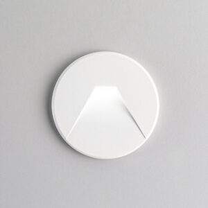 GFA1422 Gea Luce Segnapasso Led Bianco Con Cornice Tonda