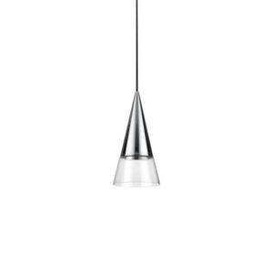 Cono Sp1 Cromo Ideal Lux Sospensione a Cono