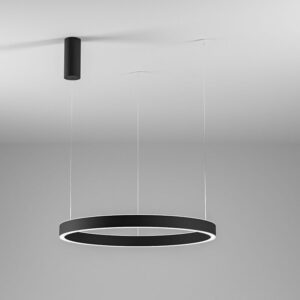 Criseide S/1P Gea Luce Sospensione Led Nero