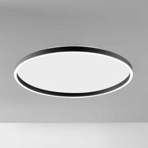 Aela P/G N Gea Luce Plafoniera Led 60W Nera