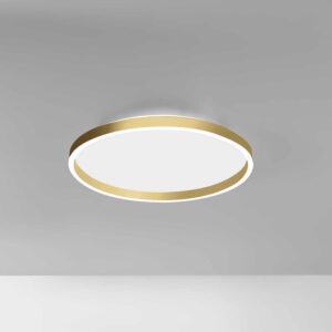 Aela P/M O Gea Luce Plafoniera Led 50W Oro Spazzolato