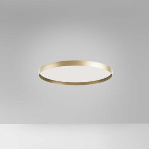 Acelia P/M O Gea Luce Plafoniera Led 40W Oro Spazzolato