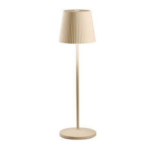 Brillia Gea Luce Lampada da Tavolo Beige