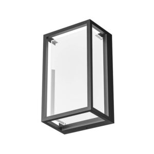 GES2101 Gea Luce Plafoniera IP65 per Esterni Nera