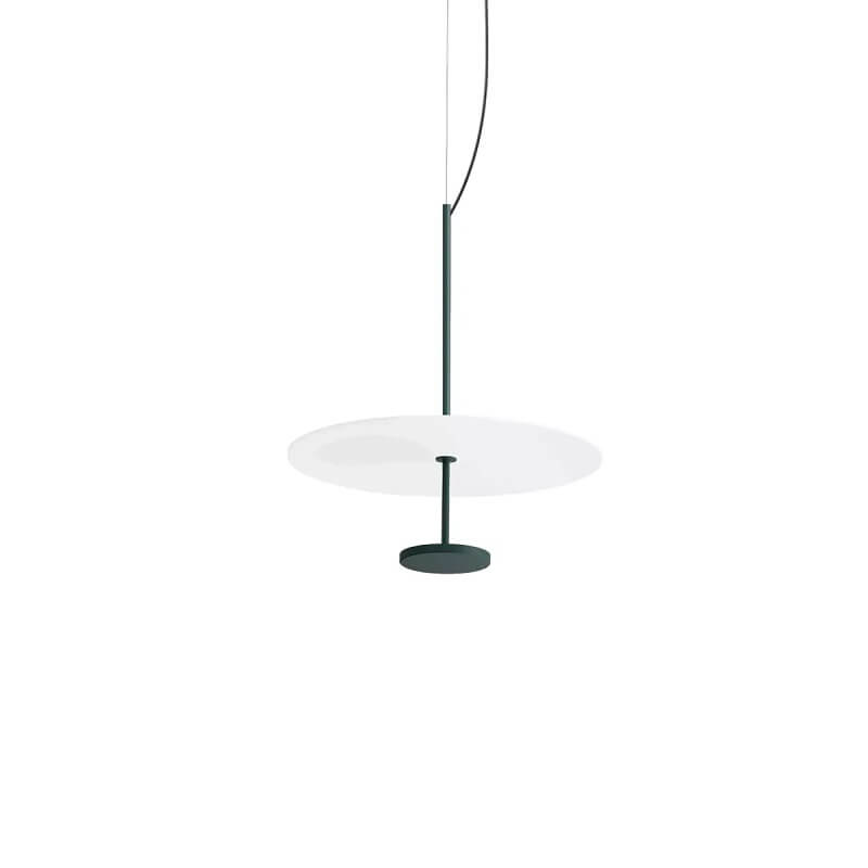 stilo-P-linealight-sospensione-led-bianca-verde-petrolio