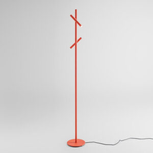 GPIA40 Gea Luce Lampada da Terra Arancio Orientabile