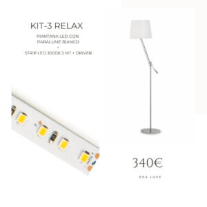 Kit-2 Illuminazione Zona Relax Stile Classico-Contemporaneo