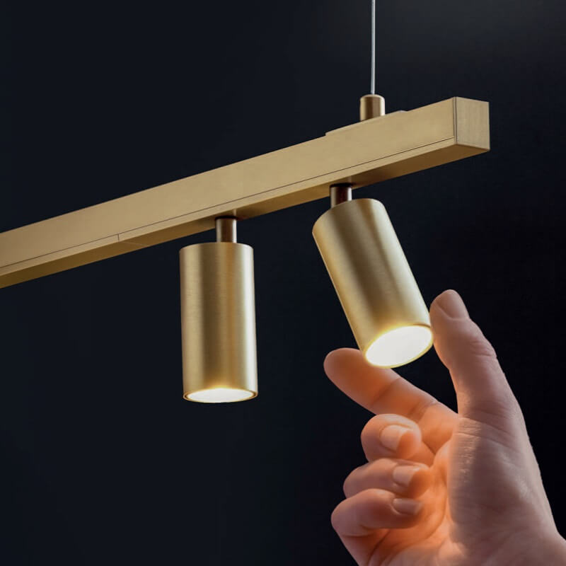 GFA1832 Spot Orientabile Doppio 2x8w Oro Gea Luce