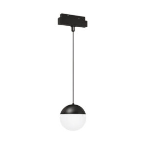 Gfa1941 Gea Led Sospensione Led 8w Nera Per Binario Magnetico