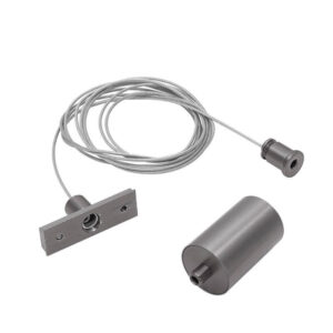 GBIS14 Gea Luce Kit Sospensione Con Rosone Nickel Scuro