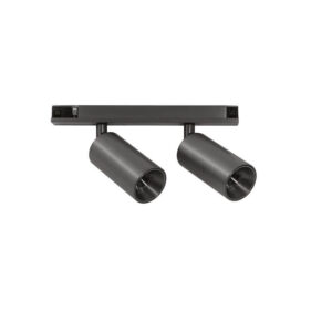 GFA1824 Spot Orientabile Doppio 2x6w Nickel Scuro Gea Luce