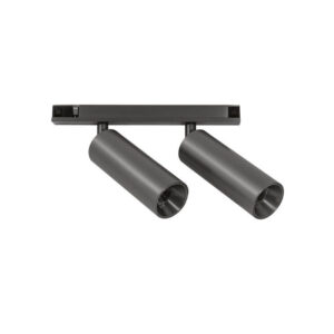 GFA1834 Spot Orientabile Doppio 2x8w Nickel Scuro Gea Luce