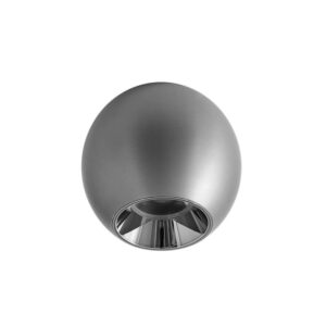 GPL392 Gea Led Mini Plafoniera Led Argento Opaco
