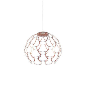 Lamoi Sforzin Sospensione Led Di Design Rame Diam.40