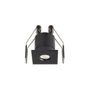 GFA1923 Gea Led Faretto Led 3W IP65 Nero Quadro Per Esterni