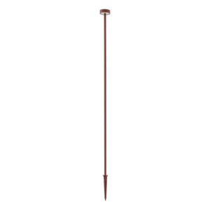 GES2425 Gea Led Paletto Da Giardino Led H. 80 Cm marrone IP65 Per Esterni