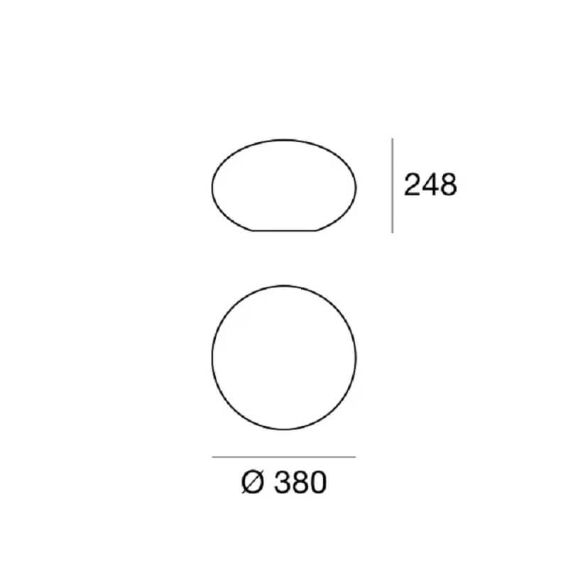 oh-smash-linealight-sfera-luminosa-diametro38-misura
