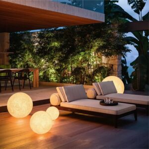 OH! Mars Linea Light Sfera da Giardino IP65 Ø55 cm
