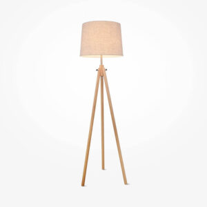 Calvin Maytoni Piantana Beige Stile Nordico