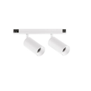 GFA1820 Spot Orientabile Doppio 2x6w Bianco Gea Luce