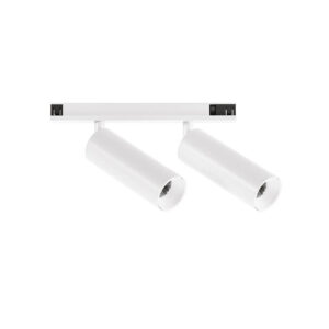 GFA1830 Spot Orientabile Doppio 2x8w Bianco Gea Luce